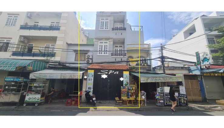 Cho thuê nhà mặt tiền NB Tân Hương 72m2, 2 Lầu+ST, 16Triệu